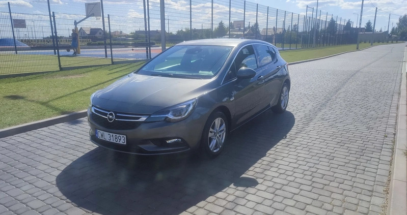 Opel Astra cena 49900 przebieg: 93130, rok produkcji 2016 z Dąbrowa Górnicza małe 172